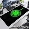 Custom Name Text Mouse Pad Celtic FC Personalized Desk Pad For Work And Gaming