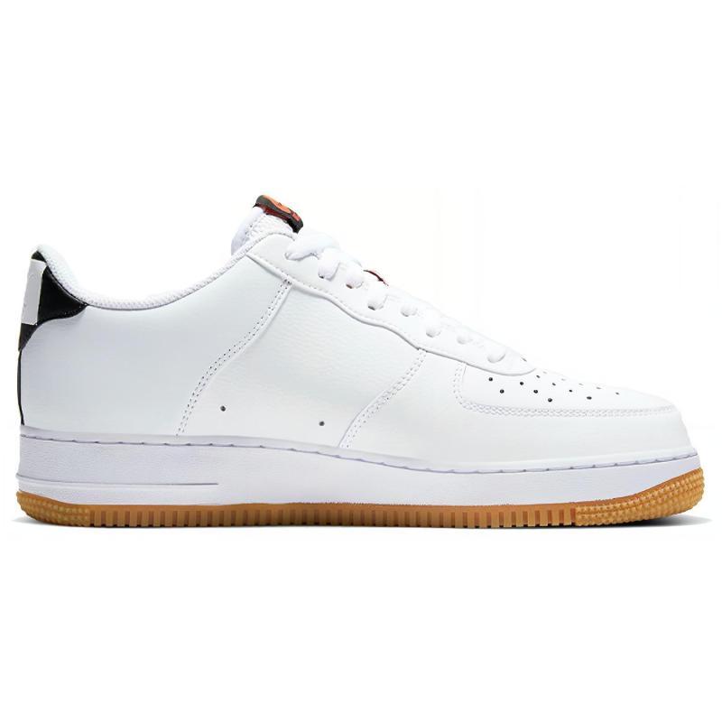 Nike Air Force 1 Low Nba White Crimson Gum Sneakers CT2298-101
