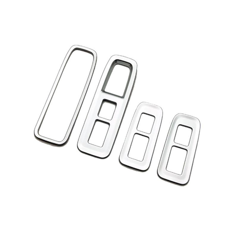 For Lexus RX 350 350h 450h+ 500h   2024 Steel/ABS Car Window Glass Lift Button Switch Panel Cover Trim Auto Accessories