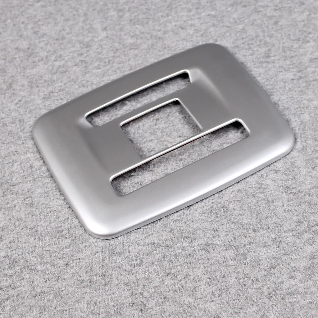 RUIQ Toyota Prius 60 Series Interior Front and Rear Room Lamp Panel Cover Designed Exclusively for the Toyota Prius Garnish, (Satin Silver)