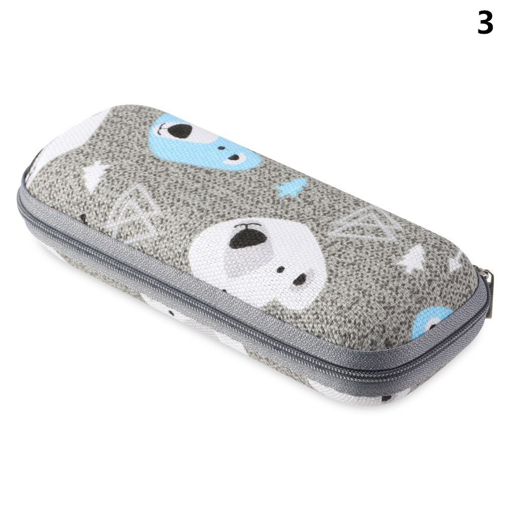 Unisex Zipper Portable Eyeglasses Accessories Glasses Box Eyeglasses Case Glasses Holder