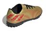 Adidas Messi .4 Tf K Slip Resistant Abrasion Resistant Low top Kids' Soccer Shoes Luxury Gold Kids' FY0812