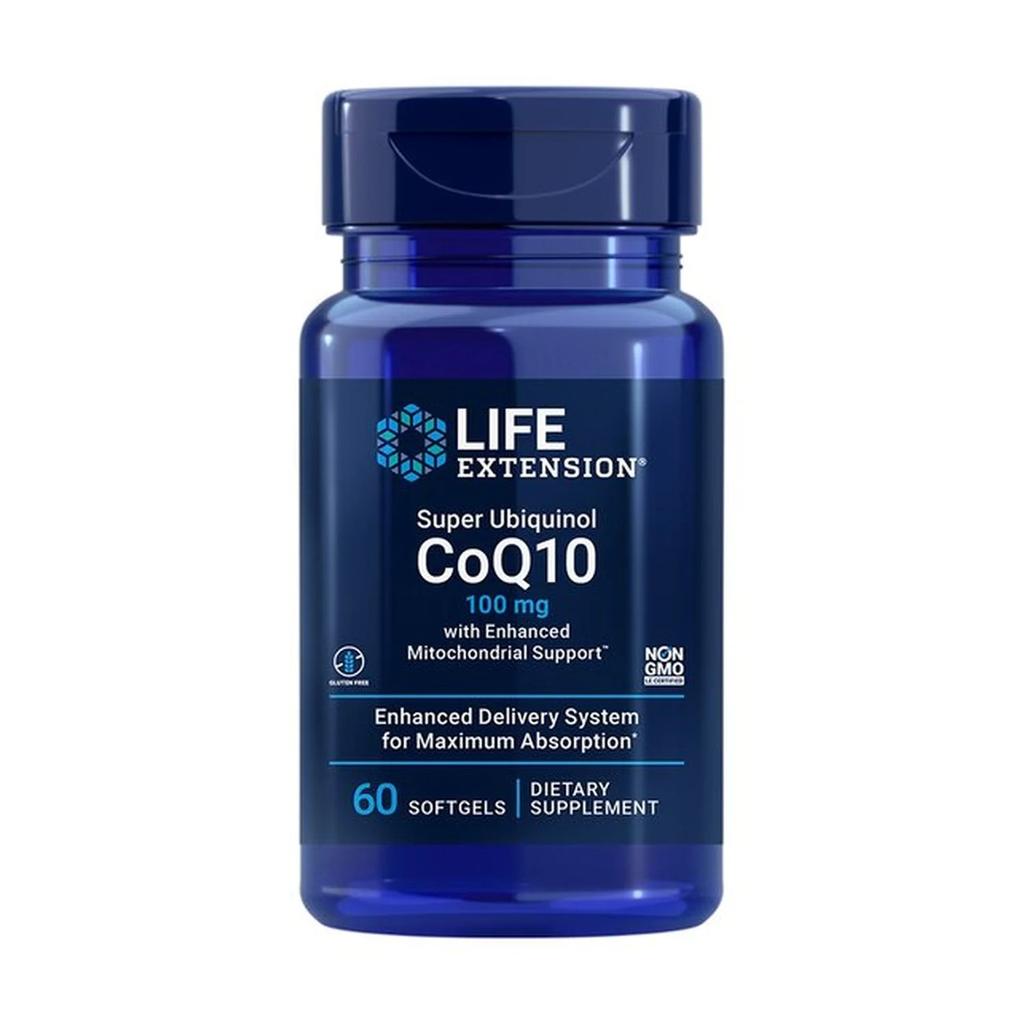 Super Ubiquinol CoQ10 with Enhanced Mitochondrial Support, 100mg - 60 softgels