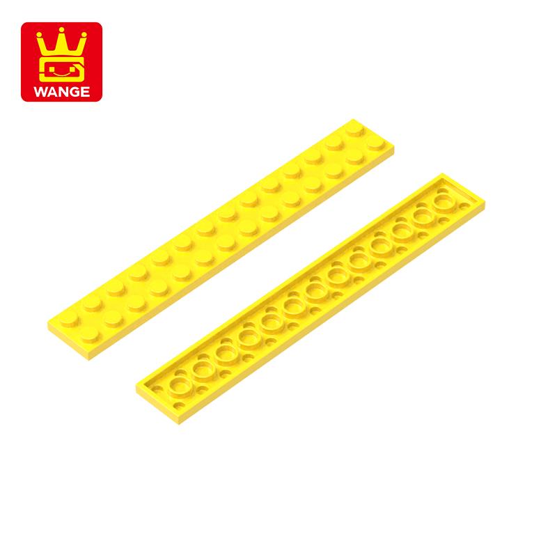 Non-Toxic 25Pcs/Lot 91988 Plate 2X14 Building Blocks Moc Color Accessories Compatible With Brick Diy Construction Toys