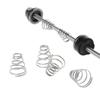 10Pcs Bike Parts MTB Road Bike Wheel Skewer 304 Stainless Steel Quick-Release Bike Hub Spring Cycling Hub Lever Shaft Spring