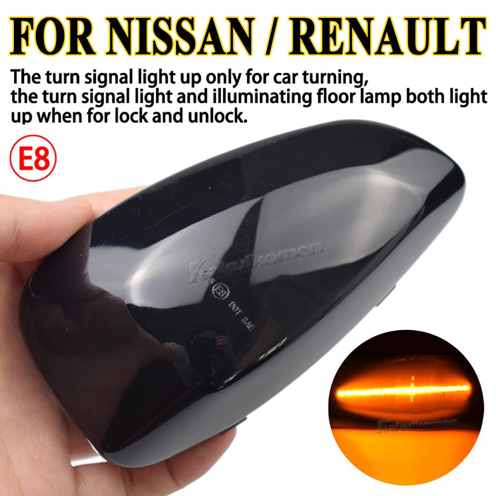 Fit for Renault Master III 3 EV FV HV JV UV 2010 2011 2012 2013 2014 - Dynamic LED Side Mirror Turn Light Signal Lamp