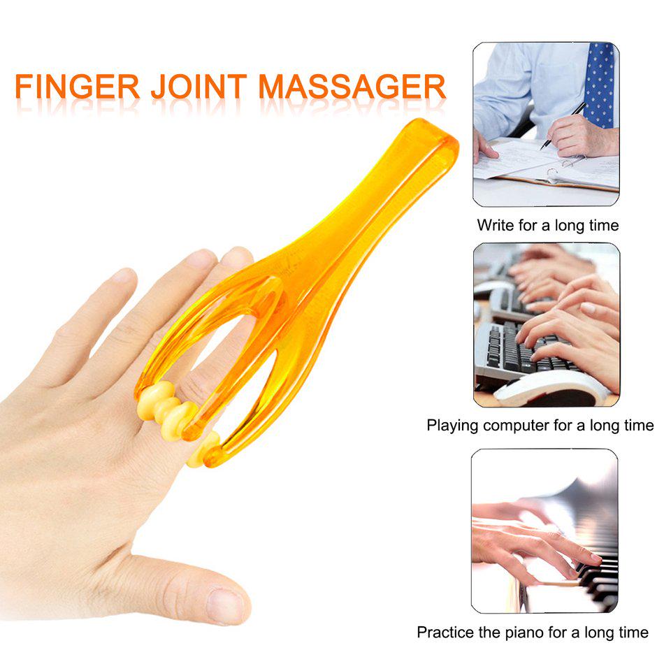Buy Hand Finger Joint Massager Blood Circulation Tool Dual Roller