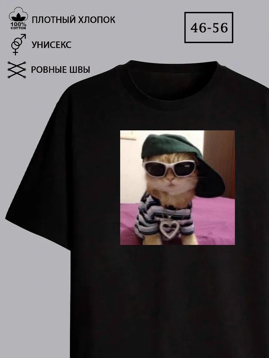 Men s oversized print T-shirt M