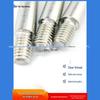 Double-Ended Threaded Stainless Steel Drill Handle Lever