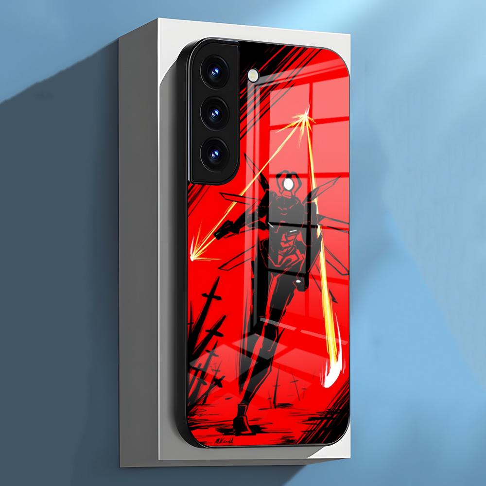 

GAME U-ULTRAKILL Phone Case For Samsung S26 S25 S24 FE S23 S22 S21 Plus S20 Ultra Note20Ultra Black Glass Cover Galaxy S26 Plus