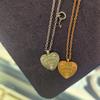 Atria Heart & Key N Cute Steel Necklace EWSSNSC0013WHF