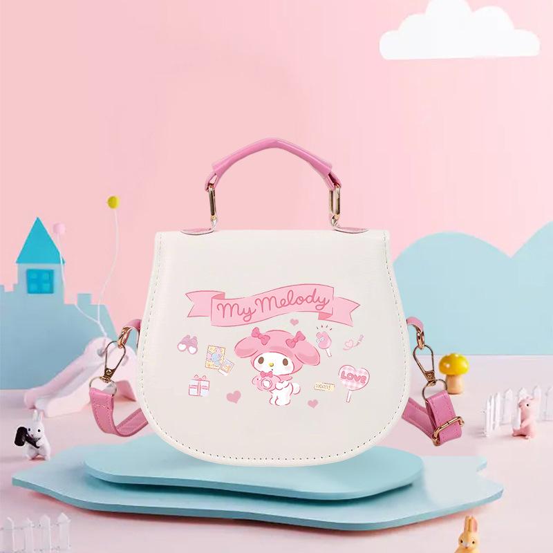 Korean Version of Trendy Cartoon Printing Cute High-value Student Shoulder Bag Women's Portable Handbag