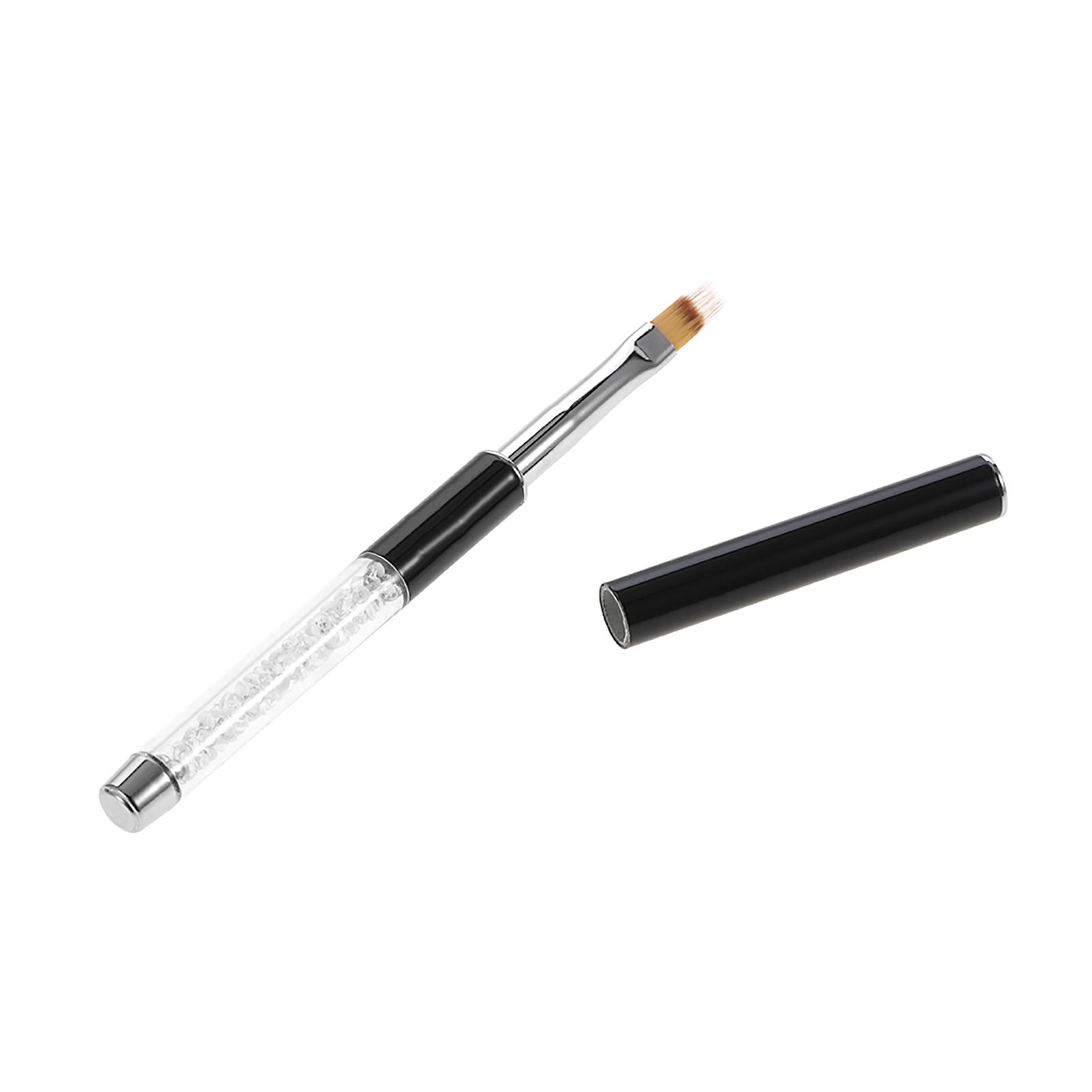 

BQAN Кисть для рисования УФ-гелем для нейл-арта, Кисть для градиентного цвета нейл-арта, Акриловая УФ-гель-полировка, Инструменты для дизайна 3D-эффекта на кончиках чёрный