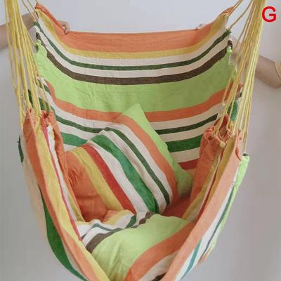 Indoor Fabric Camping Rope Bed Bedroom Garden Hanging Chair 120KG Hanging Hammock Swing Seat Hammock Swings Hammock Chair