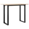 VidaXL Dining Table O-Frame, Dining Table, Kitchen Restaurant Indoor Dining Table, 100x50x75 Cm Pine Wood 3282675