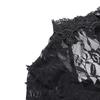 Women's Gothic Lace Long-Sleeve Halloween Mermaid Dress