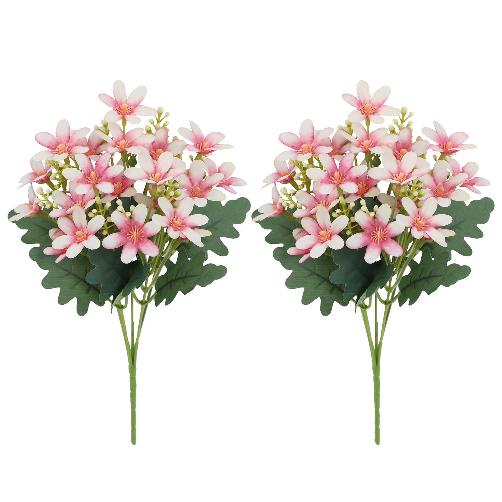 

2Pcs Artificial Chrysanthemum Bouquet Fake Flowers Arrangement Wedding Party Decoration