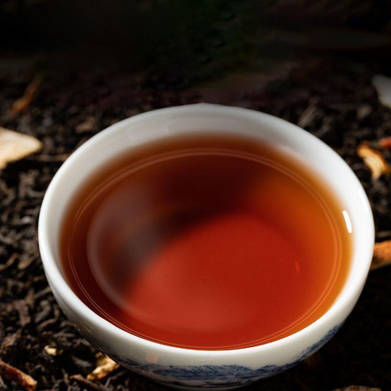 Tangerine Peel Menghai Ancient Tree Tea Pu'er Tea Tangerine Peel Ripe Tea