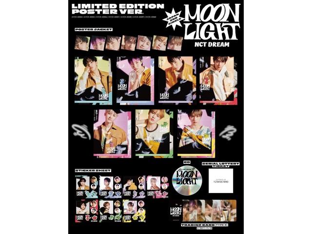 [CD] Moonlight Limited Poster Edition HAECHAN Ver. NCT DREAM AVCK-43357 NEW