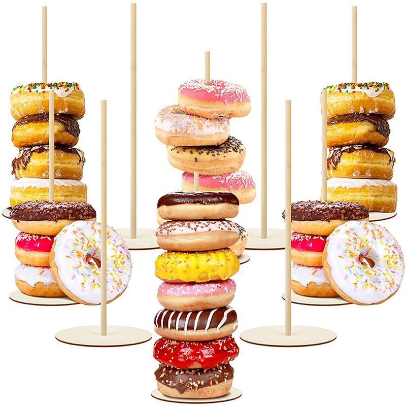 Donut Einweggeschirr Hochzeitsfeier Kindergeschenke Geburtstagsfeier Dekoration Pappteller Becher Luftballons Babyparty Zubehör