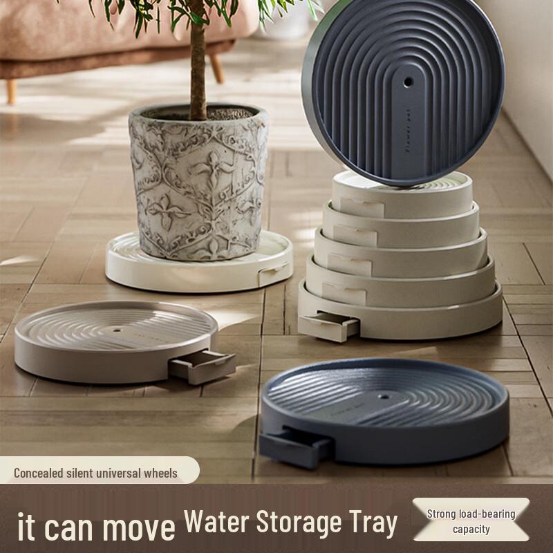 Mobile Round Plant Caddy