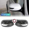 Car Styling For Subaru Legacy 06-07 Rearview Mirror Cap ABS Plastic Cover Carbon Fiber Black 2Pcs Scratch-Resistant