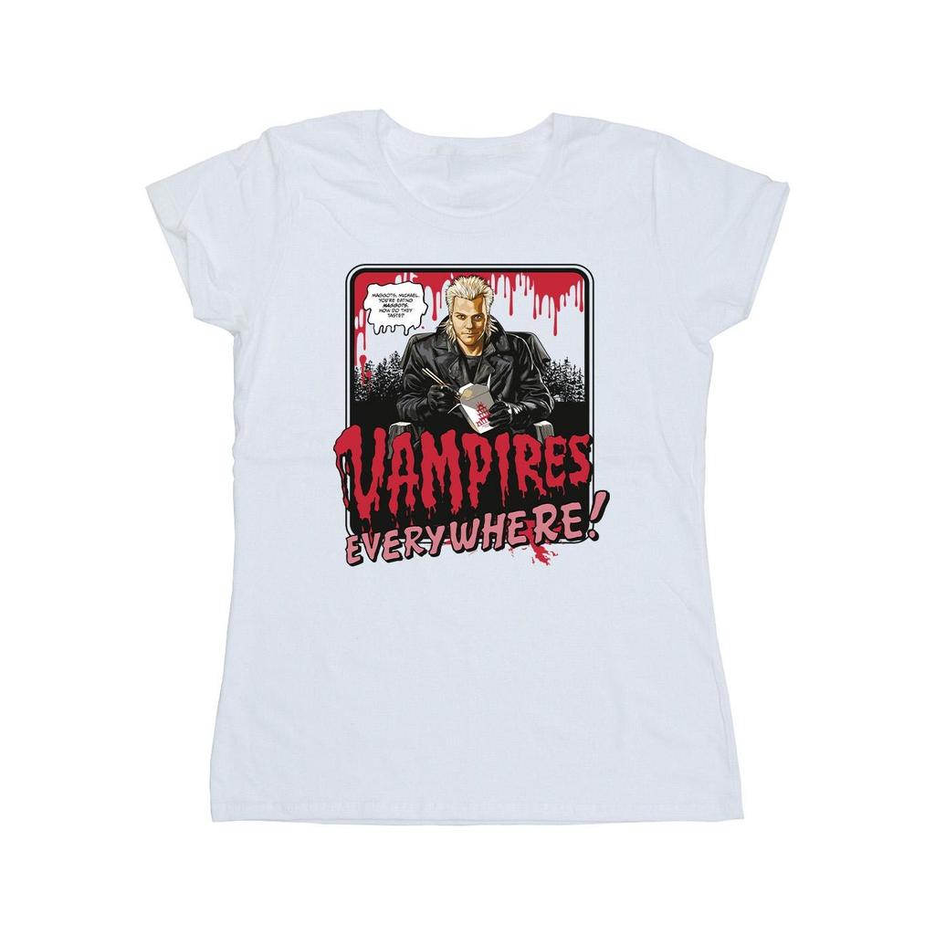 The Lost Boys Womens/Ladies Vampires Everywhere Cotton T-Shirt