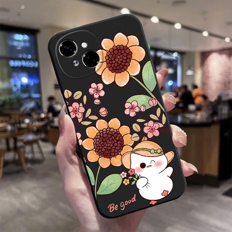 For Tecno Spark Go 1 Go 2020 2022 2024 2025 Case Shockproof Silicone Cat Soft TPU Phone Case For Spark Go 2023 Back Cover Fundas