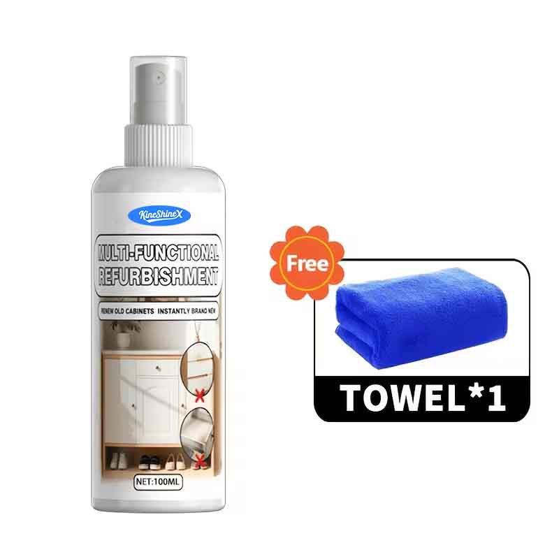 Cabinet Refresher-Cabinet De-Yellowing Renewal Spray,Quickly Removes Yellowing Caused by Oxidation,Discoloration,Moisture, 100ml