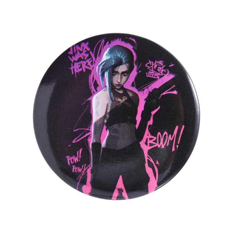 Kreslené plechové odznaky Postava ze hry Kočka Krabička Fanoušci anime Hudební kapela Odznaky na klopu Oblečení Vtipné šperky Dárek pro přátele