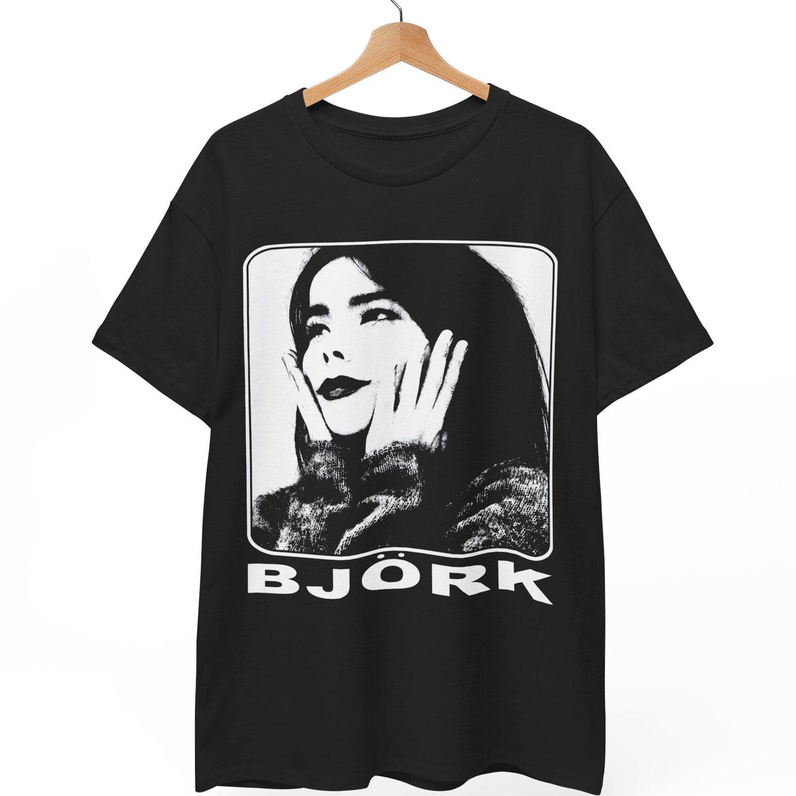 Björk T-Shirt - Vintage 90s Music Logo Tee - Debut Era Björk Graphic Shirt - Unisex S to 5XL XL