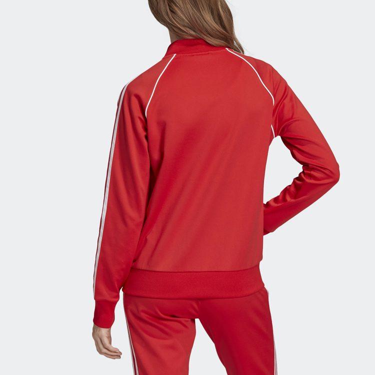 Adidas Jackets Women's Red V Neck Moderate FM3313