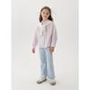 Mark Jenny Girls' Fashion Striped Miu-Style Shirt, Children's Pure Cotton Shirt, 2026 Spring Collection 250178