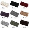 Accessories Ear Warmer Wide Hairband Crochet Turban Women Headband Headwrap Braid Cable Knitted