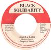 7inch Record GREGORY ISAACS  Lovely Lady NONE Black Solidarit Jamaica Reggae Ska  Dub Used