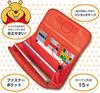 Koosa Accordion Winnie the Pooh Convenient case for organizing health insurance maternal and child health patient registration cash and Multi-Case,