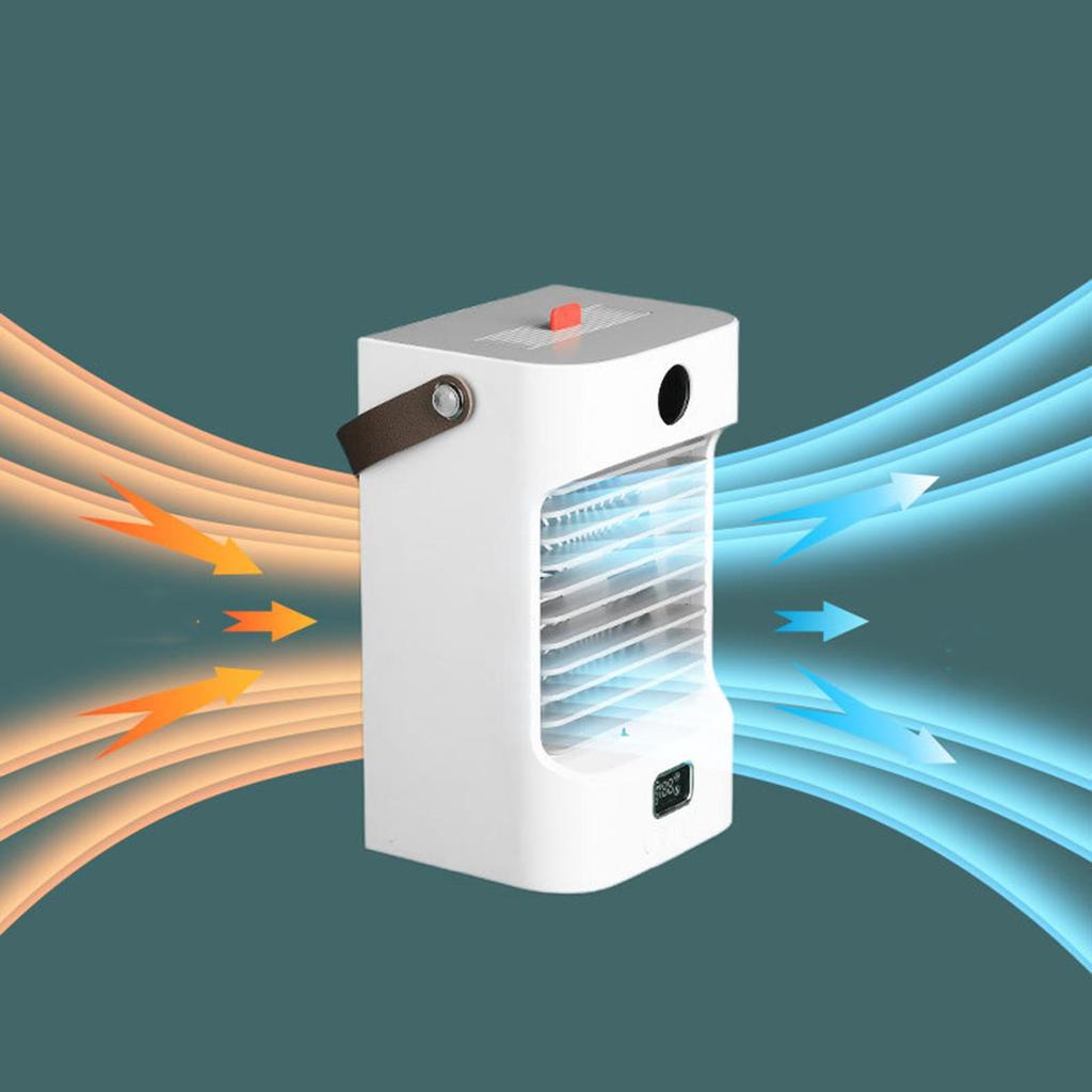 Air Cooler Air Conditioner Fan Fans with LED Night Light Mist Humidifier Home Room Bedroom