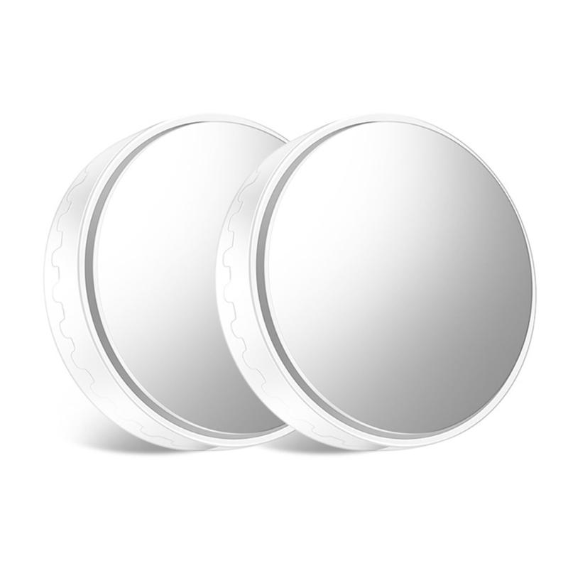 Blind Spots Auxiliary Mirrors Round Glass Frameless Convex General  Fit Car Safety Mirror Simple Use for Car SUV Truck