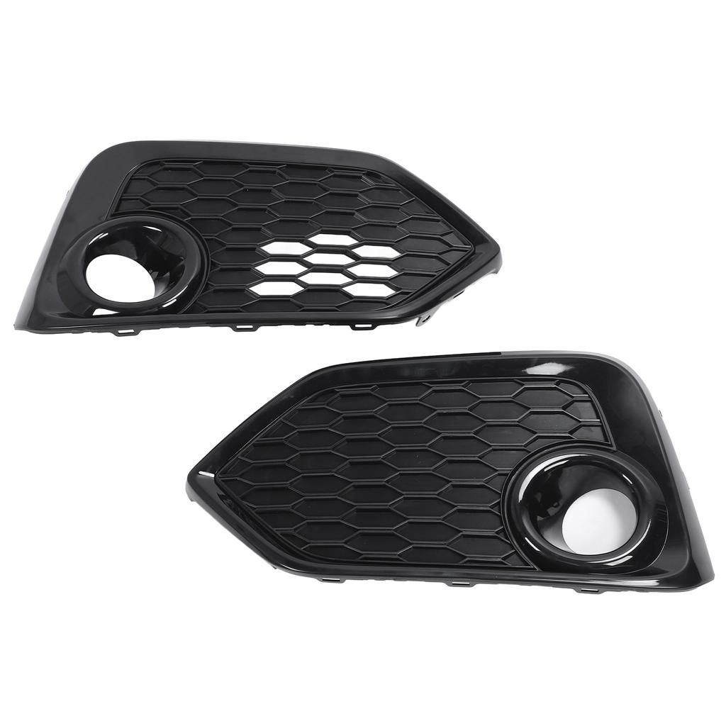 1 Pair Fog Lights Trim Bezel Cover 71108TGGA30 Gloss Black Fog Lamp Trim Grille Cover for Civic Si Coupe Hatchback