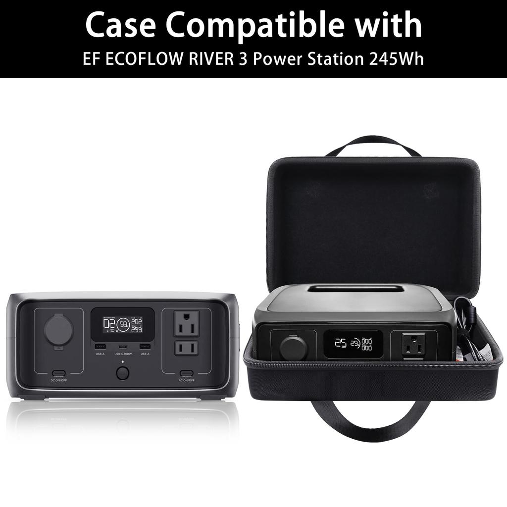 (Case Only) Compatible with co2CREA RIVER 3 (230Wh) Portable Power Station (230Wh)