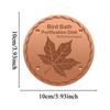 Bird Bath Copper Disk Copper All-Season Safe Water Cleaner Bird Bath Purification Disk For Garden Yard Patio Balcony Lawn