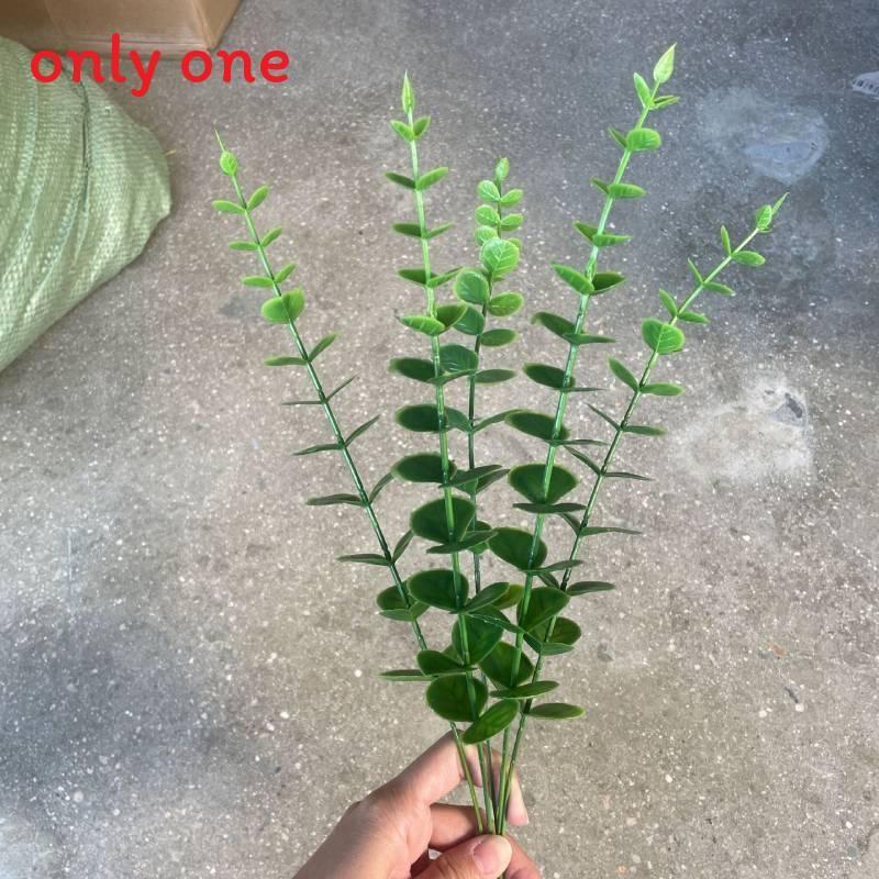 

Spp Eucalyptus Artificial Leaves Plant For Daily Christmas And Decoration Home Double Green