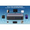 540W GaN High Power Multi-Port Fast Charger Multiple Charging Station for Iphone, for MacBook, for Samsung Etc