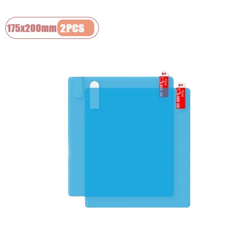 Car Rearview Mirror Rain Prevention Film Set with Anti Fog Waterproof  for Truck Vehicle Window Glass Safe Driving In Rainy