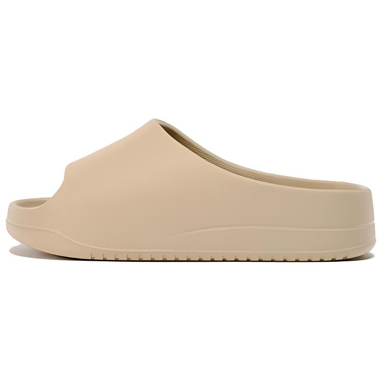 Zara Elegant Trendy Waterproof Thick Sole Round Toe Casual Slip-On Sandals Women Footwear Beige 15501510102-38