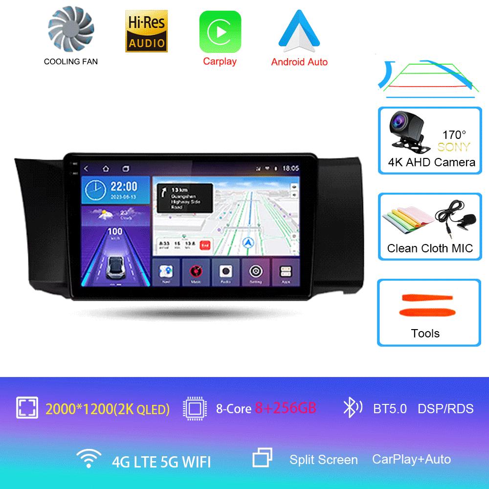 Android 14  Video Player Car  Radio For Toyota GT 86 for Subaru BRZ LHD 2012 - 2016 Player Multimedia Navigation Stereo GPS