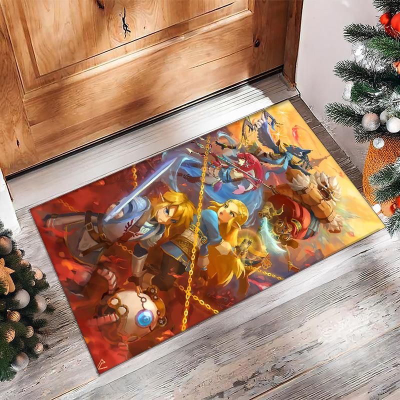 Zelda Crystal Velvet Rug, Soft Anti‑Slip Crystal Velvet Carpet for Living Room Bedroom Home Decor