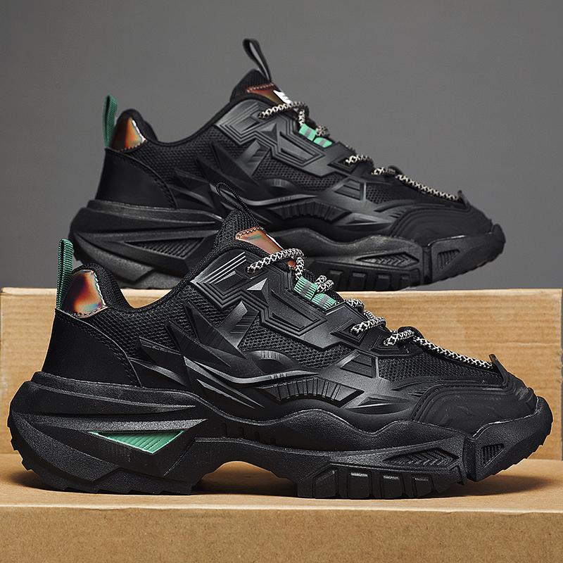 New Fashion Men And Women 's Four Seasons Comfortable Thick Sole Shoes Students Boys Girls Trending Soft Sole Breathable Casual Running Sneakers