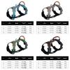 Pet Harness With Reinforced Leather Back Support No Resist Durable For Active Dogs