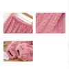 Pajama Set Pullover And Pants 2 Piece Women Velvet Ribbed Fleece Warm Casual Thicken Lounge Wear Autumn